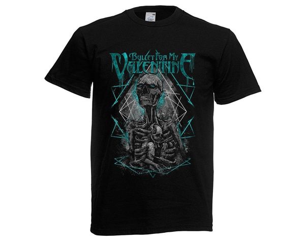 

bullet for my valentine t-shirt metal new print tee shirt men short sleeve tee new short sleeve round collar