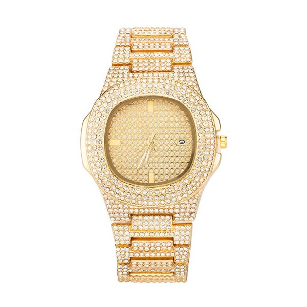 

casual time-limited style full of diamonds watches fashion designers alloy broadband starry diamond wristwatch calendar behalf outdoor wris, Slivery;brown
