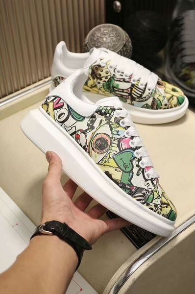 

explosion designer 3m reflective white leather casual shoes girl women men black gold red fashion comfortable flat sneakers size 35-45