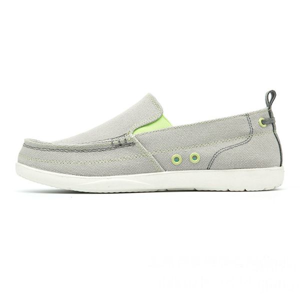

new ultralight casual shoes men canvas shoes for men spring summer slip-on loafers lazy driving flats male sneakers shoe, Black