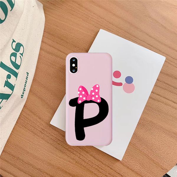 

iphone case soft silicone phone case for iphone 11 pro max 6s plus 7 7plus 8 8plus xs max xr bow-knot couple cover high quality