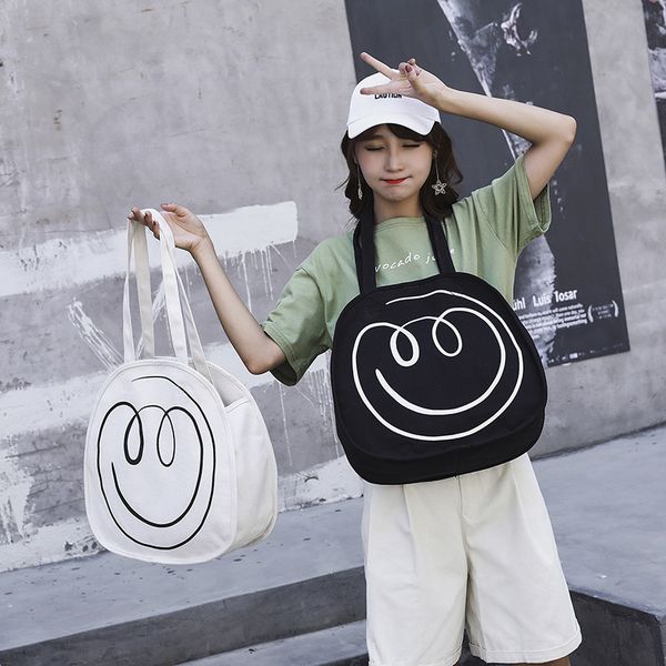 

canvas bag women messenger 2020 summer new fashion korean version of the shoulder cute female bag a generation of fat