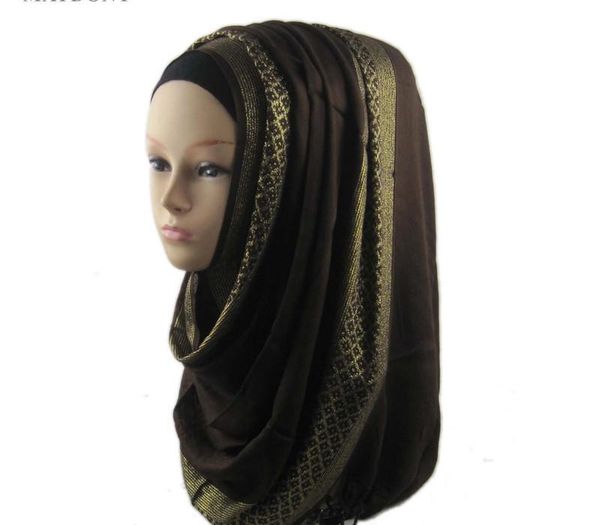 

cj women islam hijab scarf shawl muslim long shawl stole wrap, Blue;gray