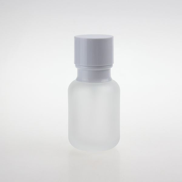 

clear frosted glass lotion bottle,50ml skin care packaging cosmetic