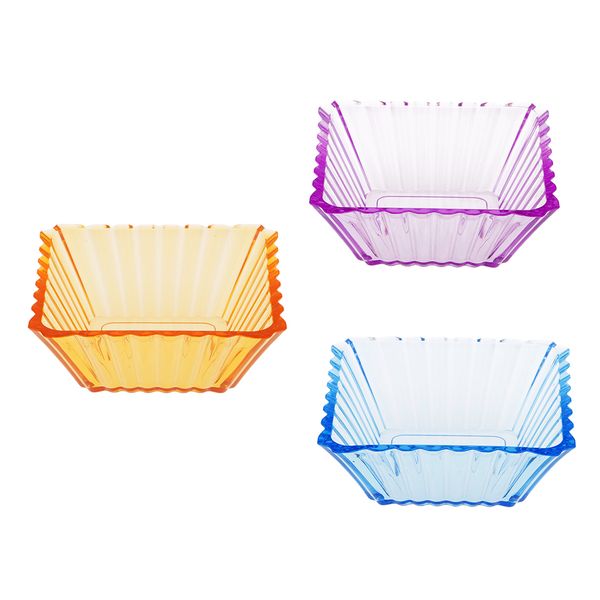 

прочные 3шт еды десерт фрукты блюдо party bar главная салат закуски popcorn обслуживание bowl