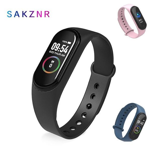 

new m4 smart band fitness tracker smart watch sport smart bracelet heart rate blood pressure smartband monitor health wristband