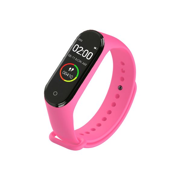 

pedometer smart m4 watch waterproof bluetooth heart rate monitor men and women sports watchesfor android ios bracelet