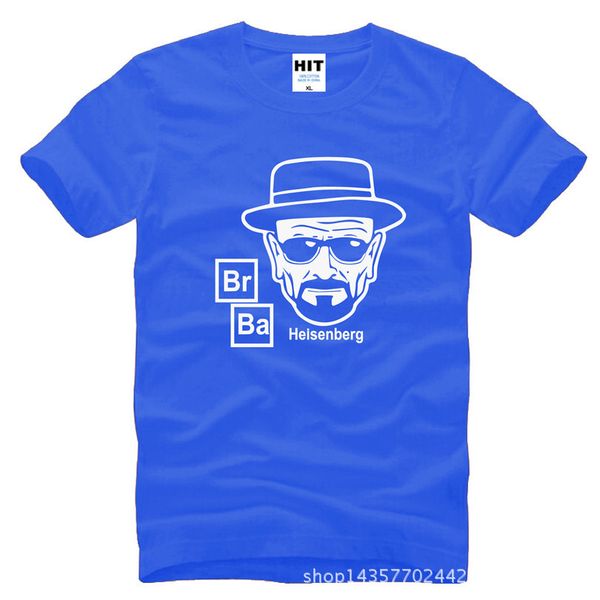 

mens breaking bad heisenberg t shirt tshirt men 2016 new short sleeve o neck cotton casual t-shirt tee camisetas hombre