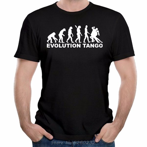 

men tees summer t shirt men short sleeve t-shirt evolution tango cotton premium slim tee shirt
