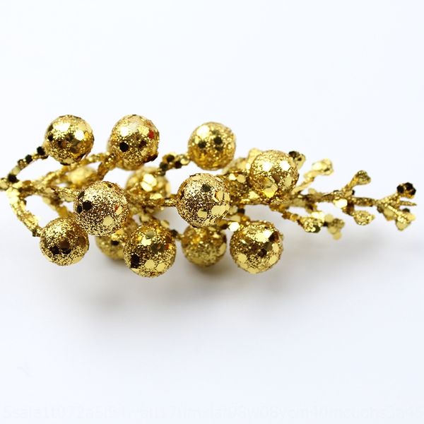 

decorative wreath foam 15-head scattered sequin with glitter string fruit fruitsequin fruit christmas rattan decorative supplies dkchb dkchb