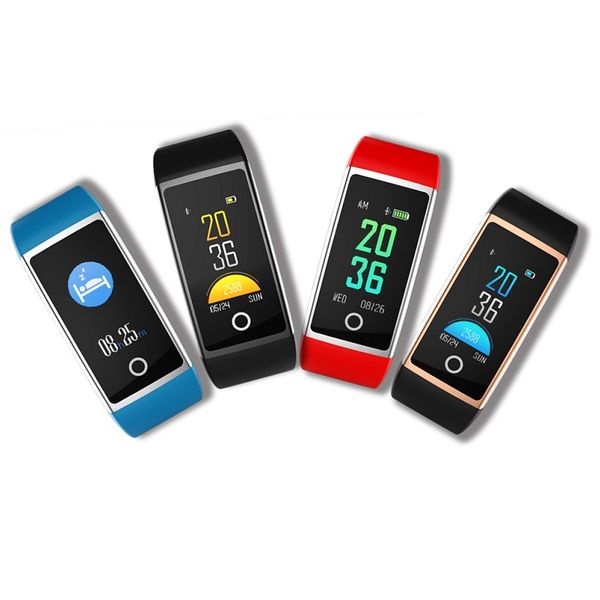 

new m18 smart band bracelet wristband heart rate monitor smartband blood pressure oxygen fitness tracker for andriod ios with package