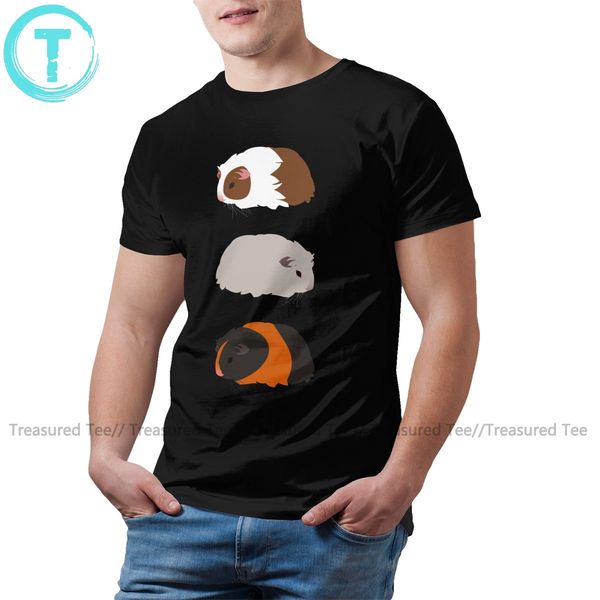 

guinea pig футболка guinea pig trio футболка с коротким рукавом graphic tee shirt xxx смешные моды человек tshirt