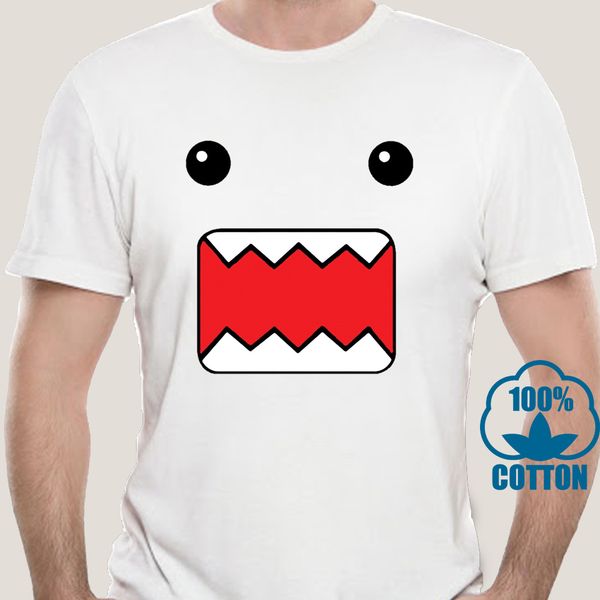

1628d men t shirt domo kun t-shirt brown tshirts women t-shirt