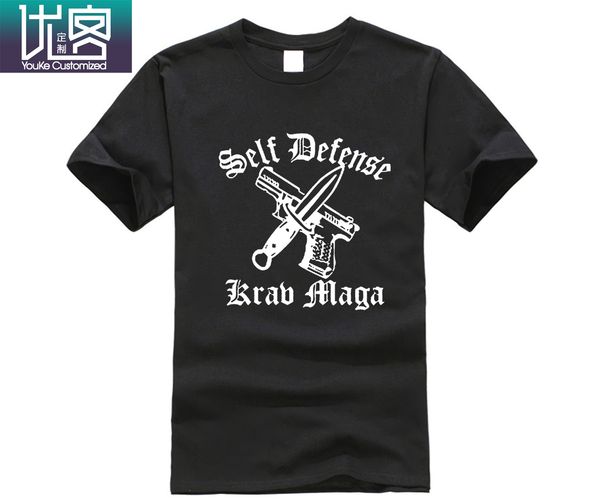 

new krav maga self defense idf israel martial art men's black t-shirt size cool casual pride t shirt men fashion tshirt