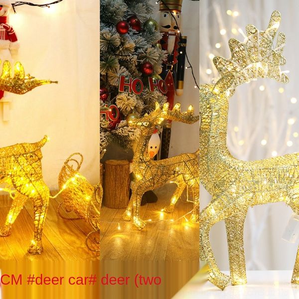 

50cm car d cart 50cm christmas iron deer car christmas iron d deer cart bgioc