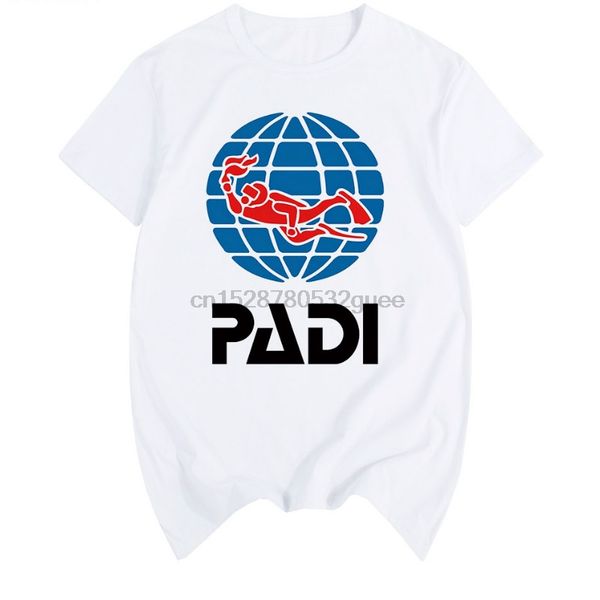 

scuba driver padi tee t shirt cotton men t shirt new women summer