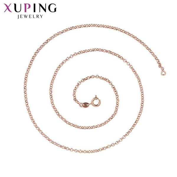 

xuping elegant necklace fashion jewelry beautiful valentine's day gifts for women s105.9-45442, Silver