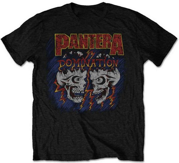

pantera 'domination' t-shirt new cotton tee shirt digital printed