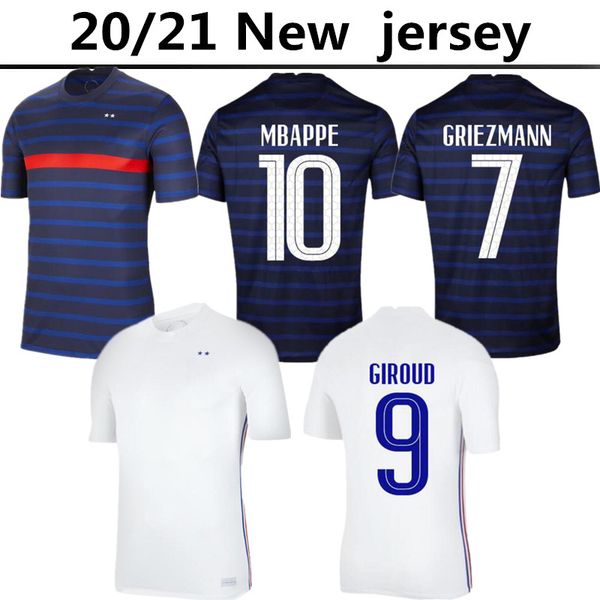 

20 21 france soccer jersey national team pavard varane french 2020 2021 mens football uniform player shirt camiseta de futbol, Black;yellow