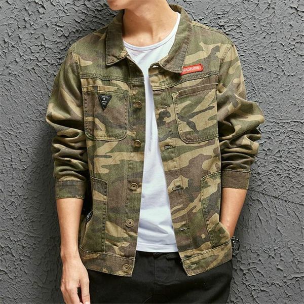 

sifan новых людей камуфляж denim пальто куртки мужские пиджаки jaqueta джинсы куртки мужчина для пальто и дизайн одежды осень марка одежды, Black;brown