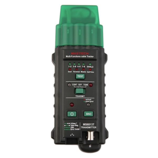

mastech ms6813 network cable telephone line tester detector transmitter rj45 tracking siginal test