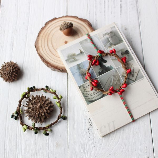 

forest hipster accessorieschristmas berry wreath rattan ring accessories p props forest hipster handmade handmadehandmade accessorieschr