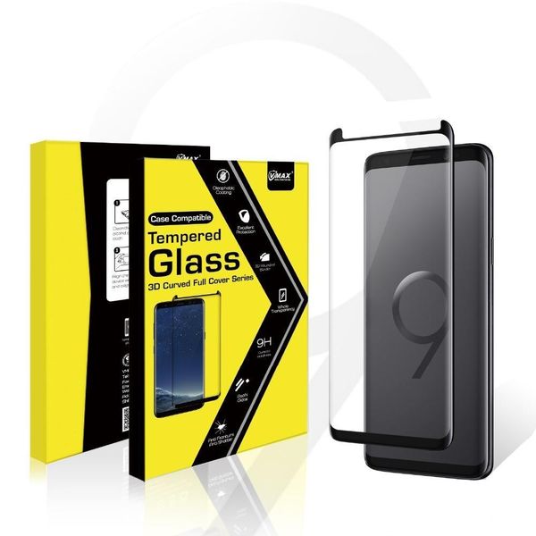 

full cover 3d tempered glass for samsung galaxy s10 lite s10 plus s9 note 9 8 s8 plus s7 edge screen protector