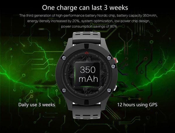 

wholesale f5 mult-function waterproof gps sport smart watch bt heart rate monitor altimeter barometer thermometer wristband