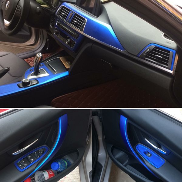 Para bmw série 3 f30 f31 f32 adesivos de carro autoadesivos 3d 5d fibra de carbono vinil adesivos de carro e decalques estilo do carro acessórios