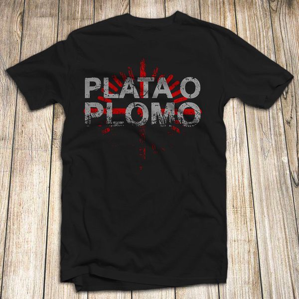 

narcos made in medellin plata o plomo pablo escobar men's t shirts fashion short sleeve o-neck cotton print your own t shirt