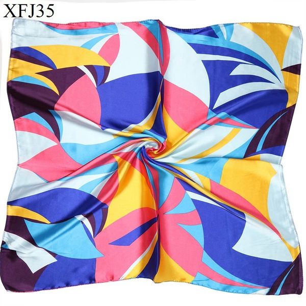 

new women's versatile professional silk scarf mulberry silk scarf korean small geometric contrast, Blue;gray