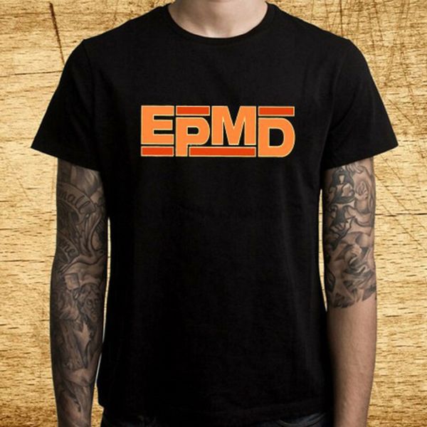 

new epmd american rap hip hop logo mens black t-shirt size s-3xl
