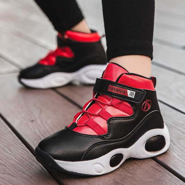 

children' shoes sports boots boys basketball 2020 summer new comfortable non-slip student sports shoes tree wrasse, Black;grey