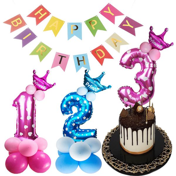 

balloon digit baloon number birthday party decoration kids ballon 1st birthday ballon number inflatable digits deco