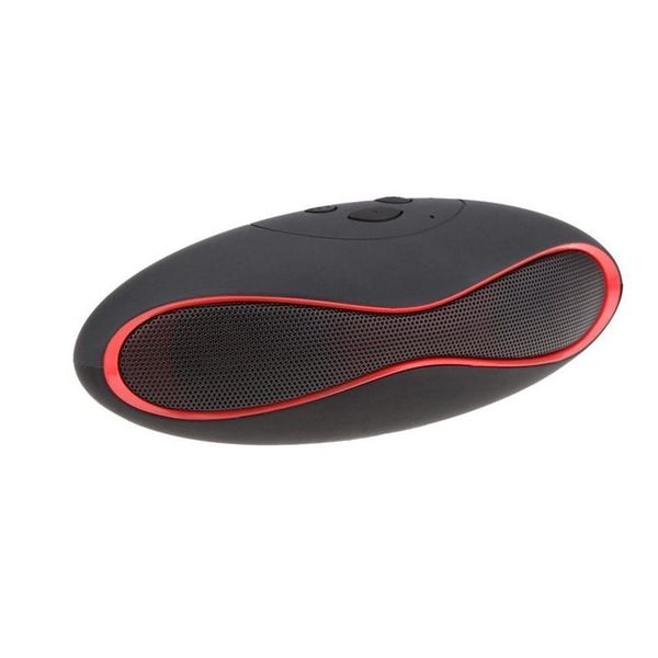 

mini rugby football stereo speaker subwoofers portable wireless bluetooth speakers with u disk tf card mic retail box dhl fedex free
