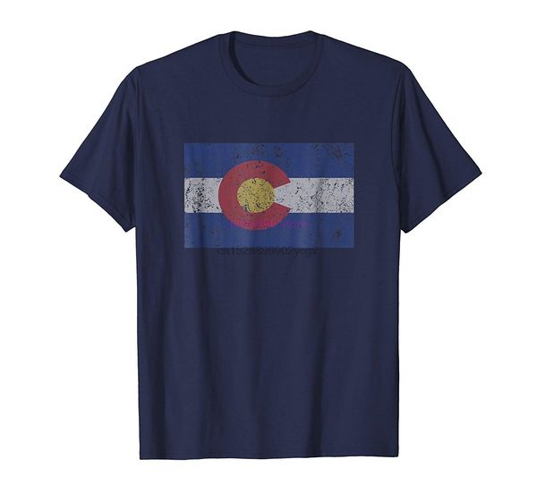 

brand men shirt colorado state flag denver rocky mountain coloradan t shirt
