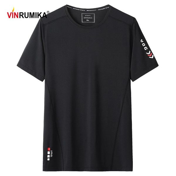 

super large size -9xl summer cool men soft o-neck black thin short sleeve t-shirt man blue t-shirts tees kg-125, White;black