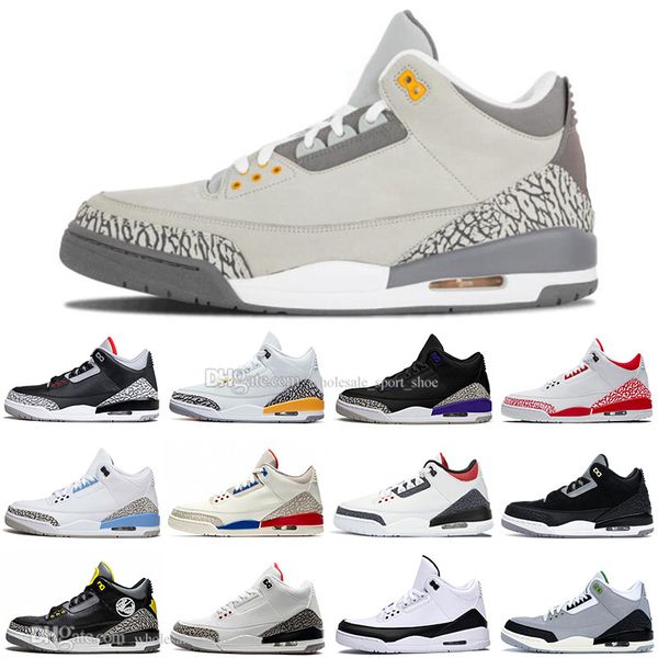 

3 mens basketball shoes city of flight cyber monday cool grey infrared 23 black cement unc court purple men sports designer trainers sneaker