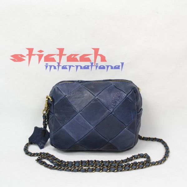 

по dhl или ems 5шт мини сумка из натуральной кожи мешок цепи плеча для crossbody сумки женщин в