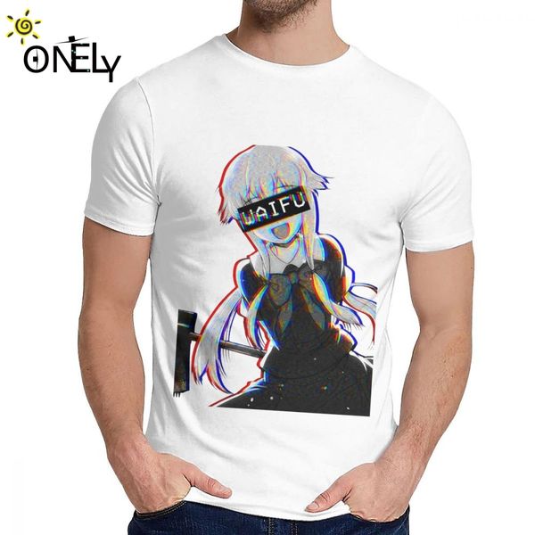 

round neck anime yuno waifu short sleeve custom soft homme tee shirt wholesale