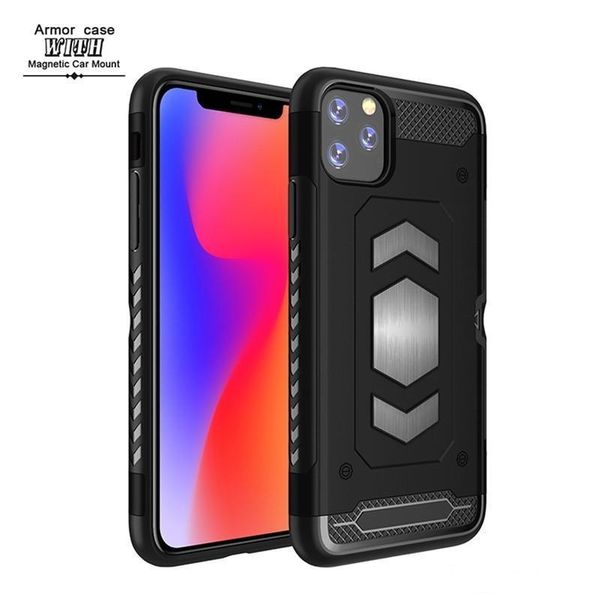 

card slot armor case for samsung galaxy a60 a50 a70 a40 a30 a20 a10 car holder phone back cover case for iphone 6 7 8