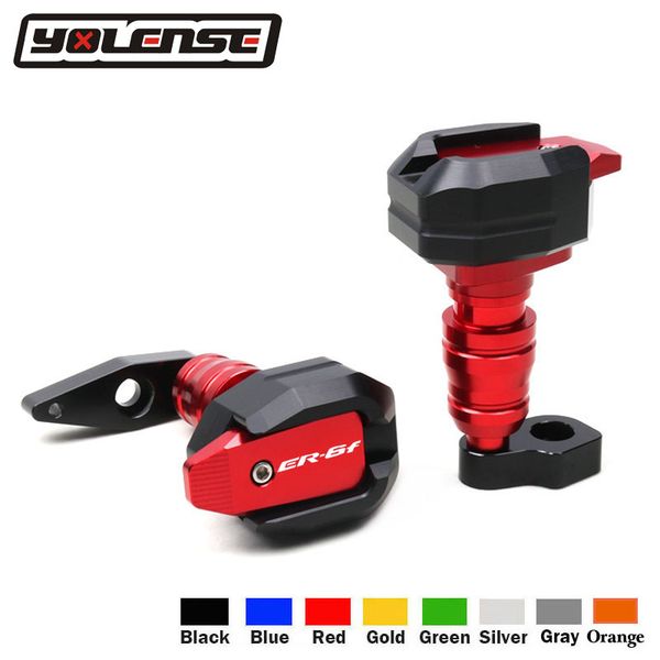 

for er6f er-6f er 6f 2012-2020 2020 2014 motorcycle falling protection frame slider fairing guard crash pad protector