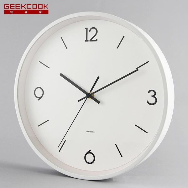 

gold black silver wall clock modern design metal silent bedroom nordic living room wall clock reloj pared home decor bw50wc
