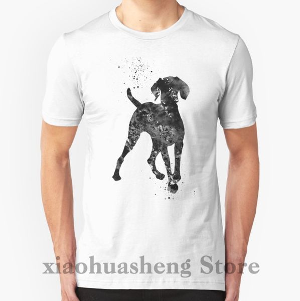 

100% cotton o-neck men t shirt custom printed t-shirt hungarian vizsla women tshirt
