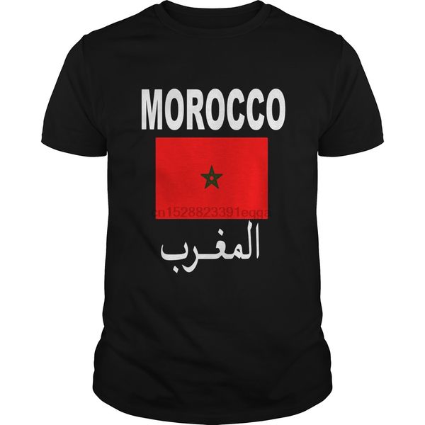 

men short sleeve tshirt flag morocco t-shirt cool moroccan flag tee cool women t-shirt