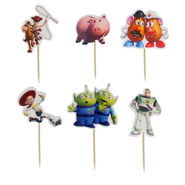 

24pcs/pack cake ers kids birthday party decorations muffin cupcake ers baby shower event party favors supplies