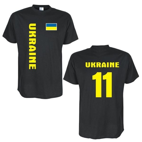 

fashion new tees tshirts novelty o-neck ukraine country flaggraphic tees