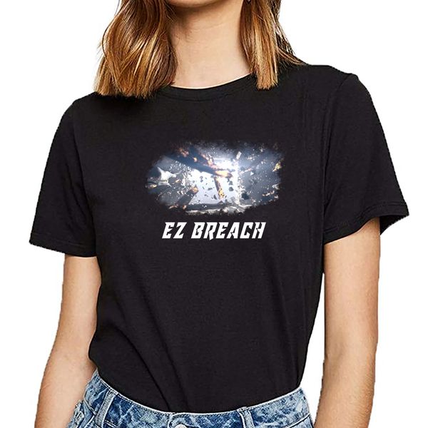 

топы тенниска женщин ez нарушение мода белый пользовательские женский tshirt