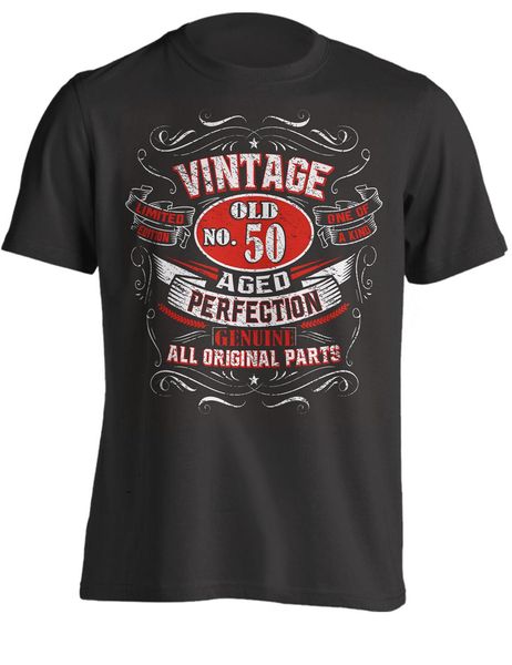 

50th birthday gift shirt vintage no 50 born in 1969 new summer style printed cotton o neck short sleeve fit t shirt