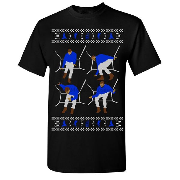 

ine bling drake dance men t shirt christmas ugly sweater gift tee